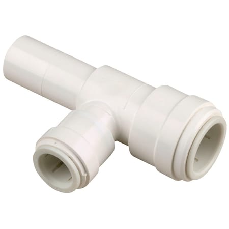 Watts 3/8 In. x 3/8 In. x 3/8 In. Stackable Quick Connect Plastic Tee 3533-08
